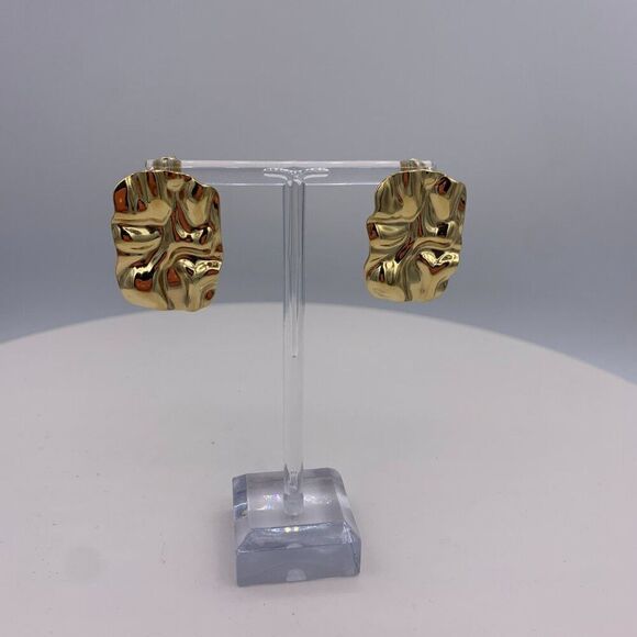 New 3 tiered chain necklace with medallion, good luck eye, bar charm, gold tones - Picture 8 of 15